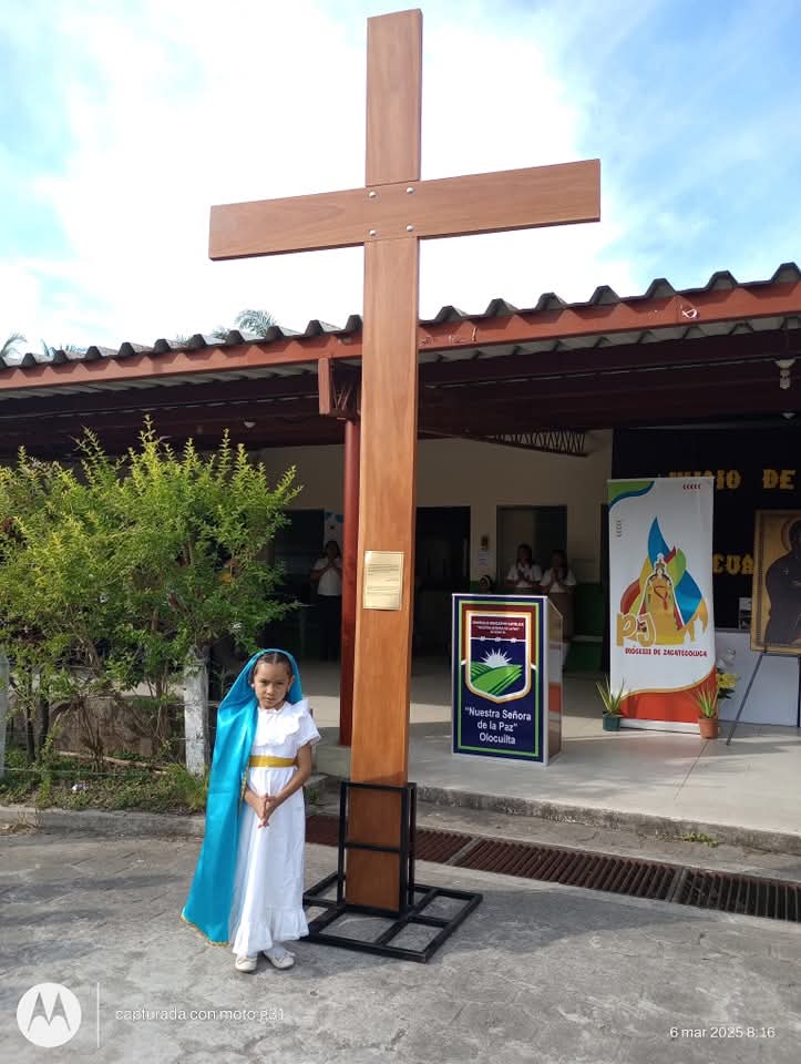Visita de las reliquias en la escuela